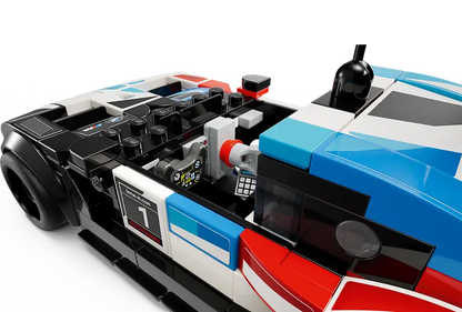 Lego Speed Champions 76922 Dirkalna avtomobila BMW M4 GT3 in BMW M Hybrid V8