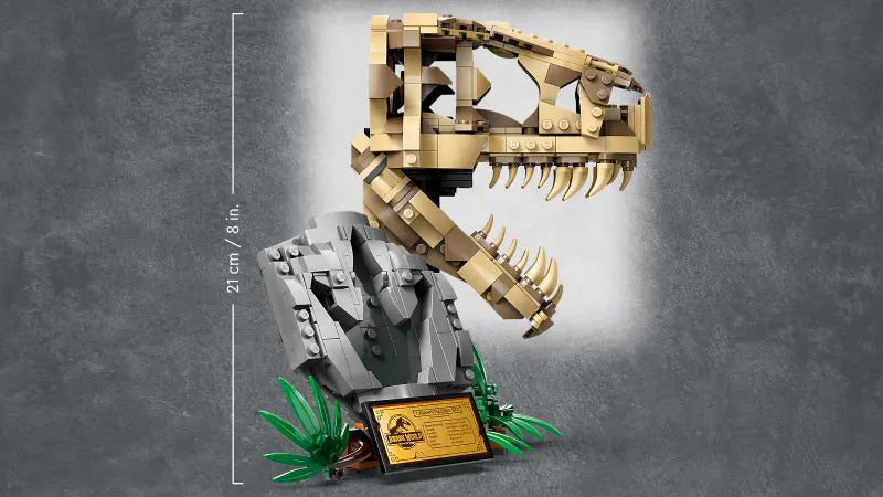 LEGO 76964 Jurassic World: Dinozavrski fosili: tiranozavrova lobanja