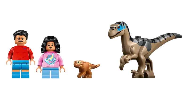 Lego Jurassic World 76972 Terenski pobeg pred raptorko