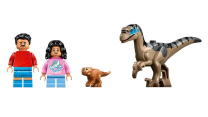 Lego Jurassic World 76972 Terenski pobeg pred raptorko