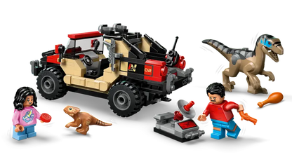 Lego Jurassic World 76972 Terenski pobeg pred raptorko