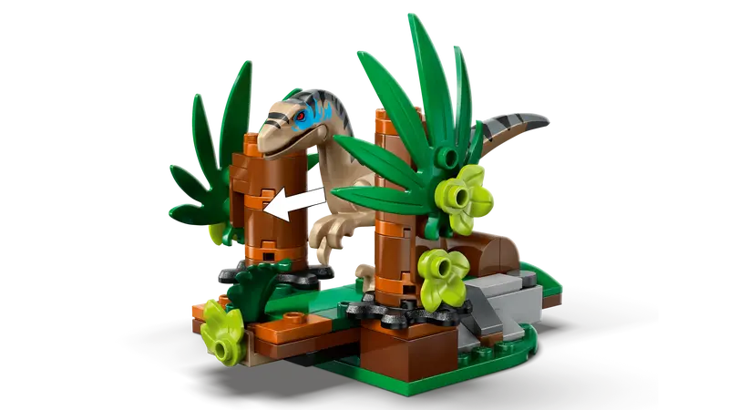 Lego Jurassic World 76972 Terenski pobeg pred raptorko