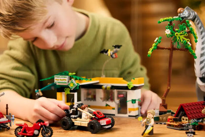 Lego Jurassic World 76973 Zasledovanje raptorja in titanozavra