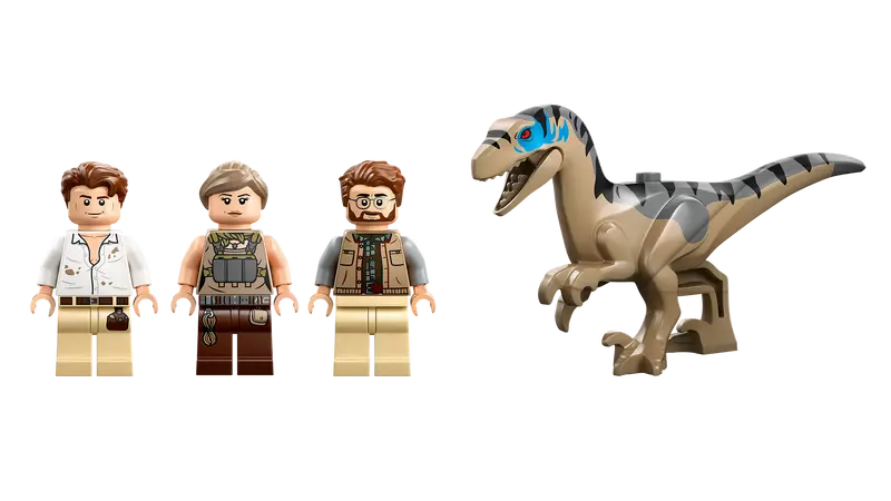 Lego Jurassic World 76973 Zasledovanje raptorja in titanozavra