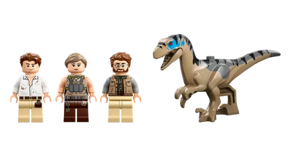 Lego Jurassic World 76973 Zasledovanje raptorja in titanozavra