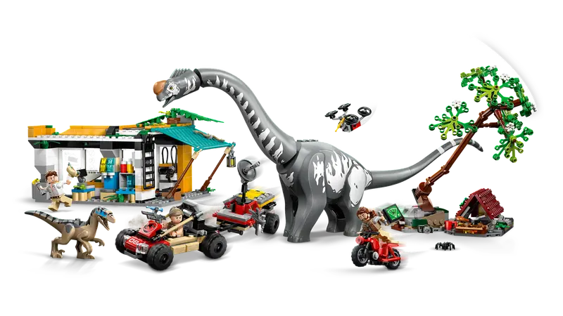 Lego Jurassic World 76973 Zasledovanje raptorja in titanozavra