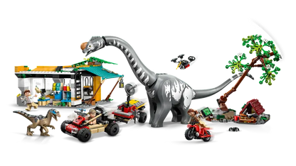 Lego Jurassic World 76973 Zasledovanje raptorja in titanozavra