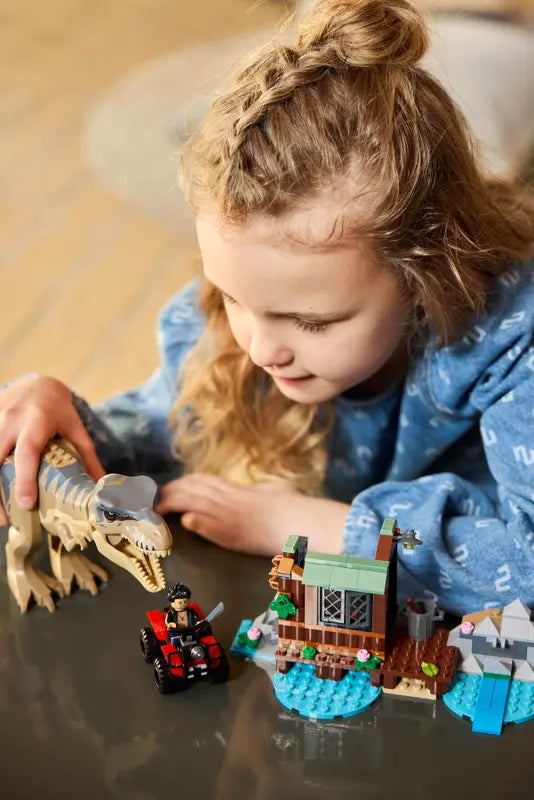 Lego Jurassic World 76975 Rečni pobeg pred tiranozavrom