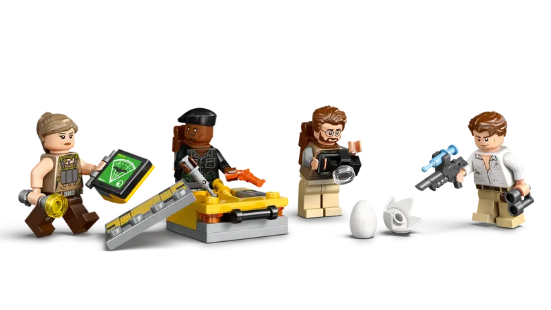 Lego Jurassic World 76976 Po zraku po spinozavra in quetzalcoatlusa