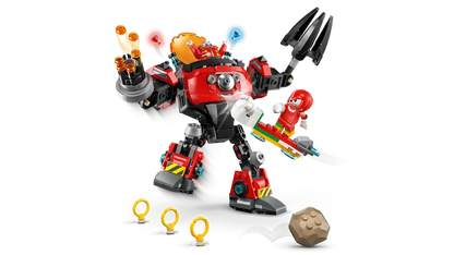 LEGO Sonic 77005 Knuckles vs robotski oklep Dr. Eggman Egg Crusher