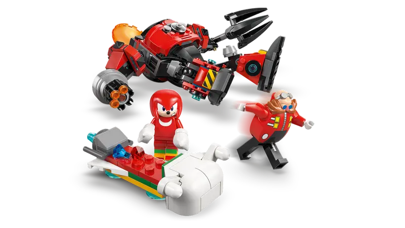 LEGO Sonic 77005 Knuckles vs robotski oklep Dr. Eggman Egg Crusher