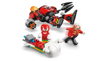 LEGO Sonic 77005 Knuckles vs robotski oklep Dr. Eggman Egg Crusher