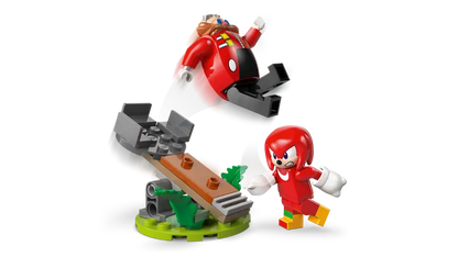 LEGO Sonic 77005 Knuckles vs robotski oklep Dr. Eggman Egg Crusher