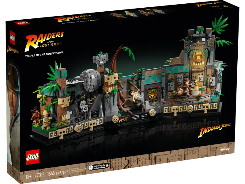 Lego Indiana Jones 77015 Tempelj zlatega idola