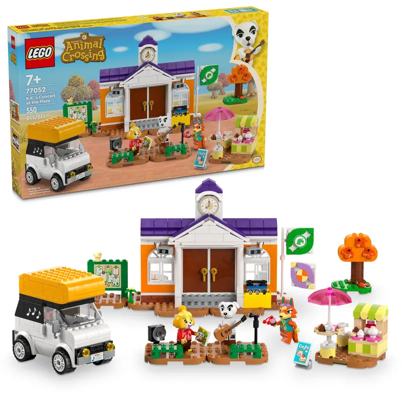 LEGO Animal Crossing 77052 KK-jev koncert na Plazi