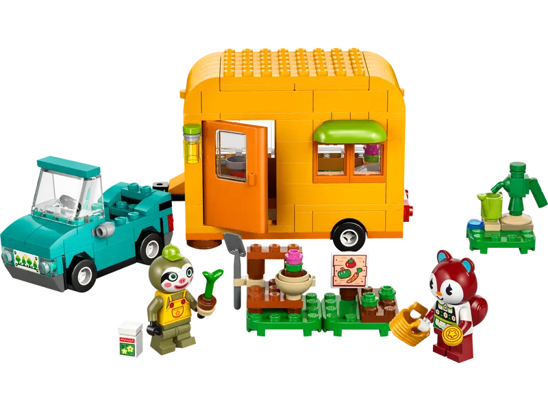 LEGO Animal Crossing 77054 Leif s svojo prikolico in vrtnarsko trgovino
