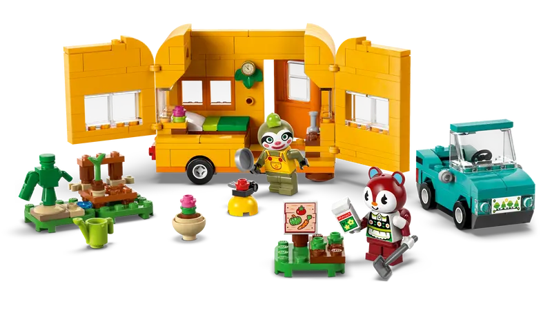 LEGO Animal Crossing 77054 Leif s svojo prikolico in vrtnarsko trgovino