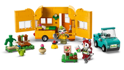 LEGO Animal Crossing 77054 Leif s svojo prikolico in vrtnarsko trgovino