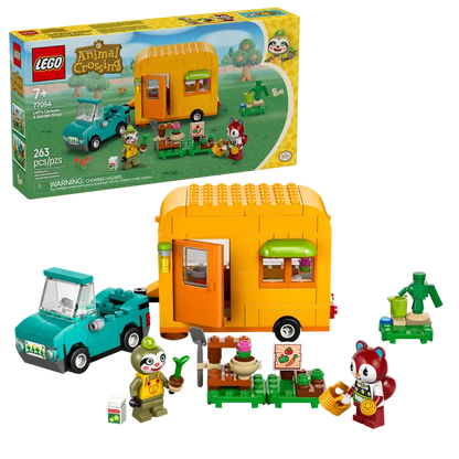 LEGO Animal Crossing 77054 Leif s svojo prikolico in vrtnarsko trgovino