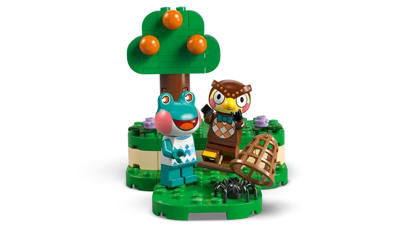 LEGO Animal Crossing  77056 Sovir Blathers in njegova muzejska zbirka