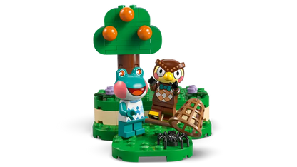 LEGO Animal Crossing  77056 Sovir Blathers in njegova muzejska zbirka