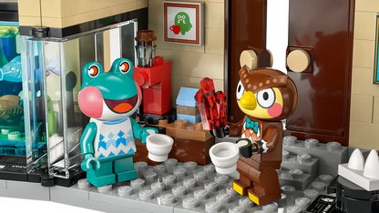 LEGO Animal Crossing  77056 Sovir Blathers in njegova muzejska zbirka