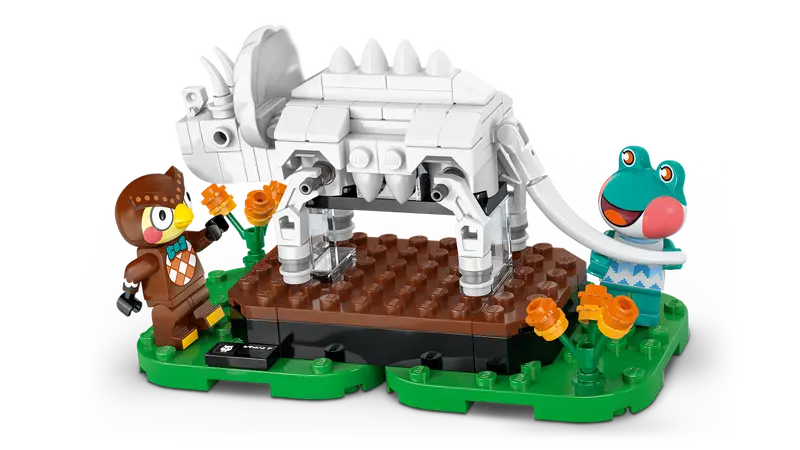 LEGO Animal Crossing  77056 Sovir Blathers in njegova muzejska zbirka