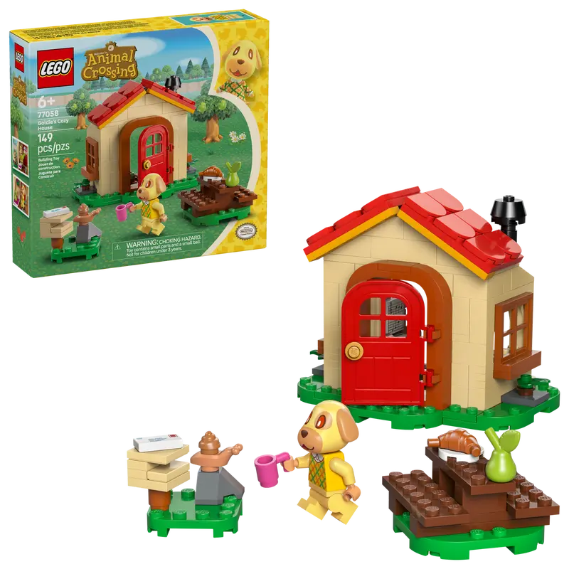 LEGO Animal Crossing  77058 Goldie v svoji udobni hiši