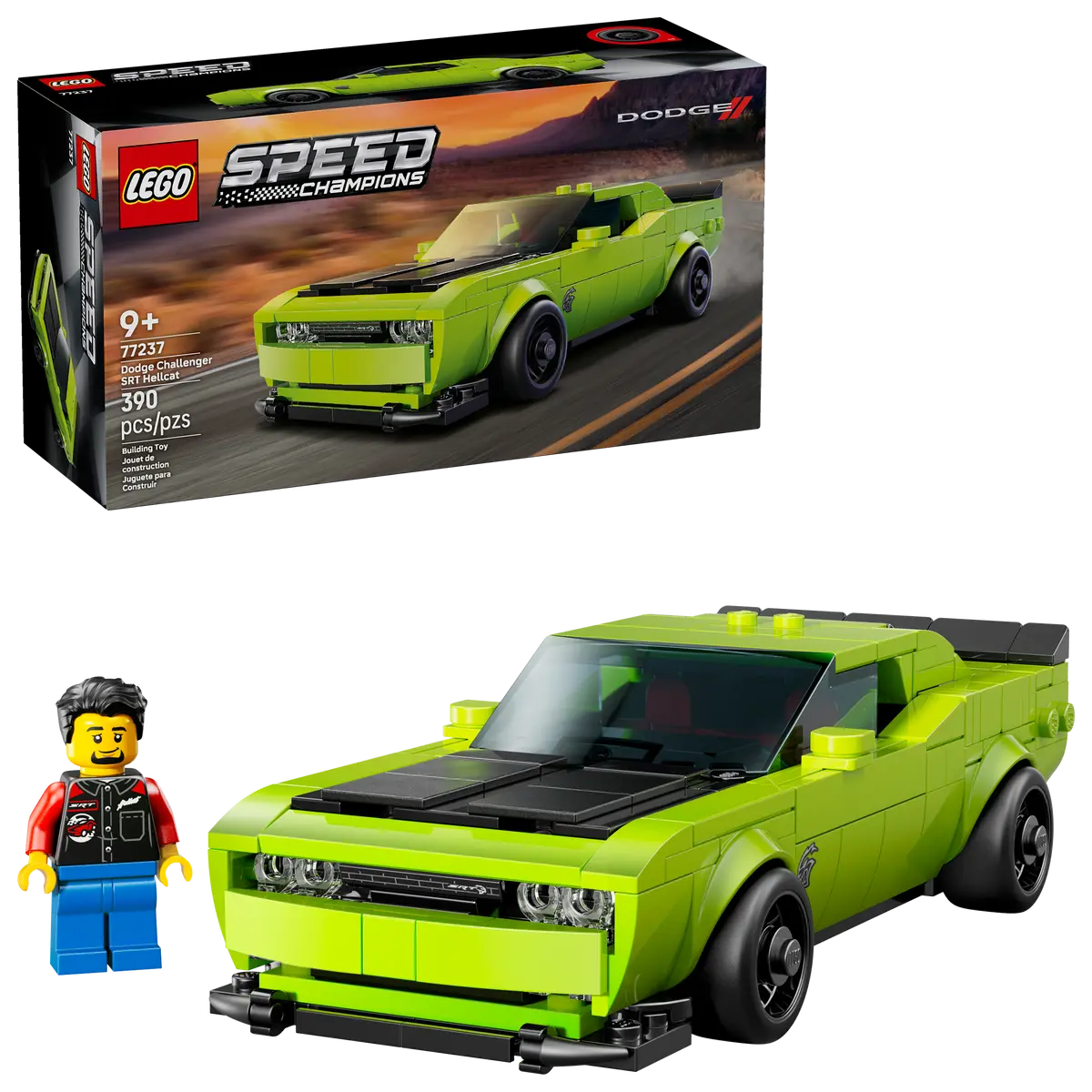 Lego Speed Champions 77237 Športni avtomobil Dodge Challenger SRT Hellcat