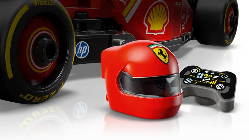 Lego Speed Champions 77242 Dirkalni avtomobil Ferrari SF-24 F1