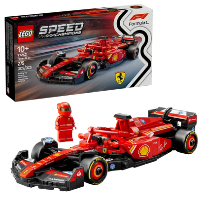 Lego Speed Champions 77242 Dirkalni avtomobil Ferrari SF-24 F1