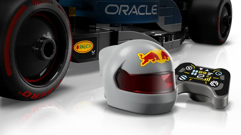 Lego Speed Champions 77243 Dirkalni avtomobil Oracle Red Bull Racing RB20 F1