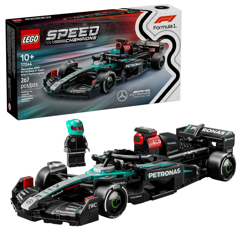 Lego Speed Champions 77244 Dirkalni avtomobil Mercedes-AMG F1 W15