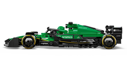 Lego Speed Champions 77245 Dirkalni avtomobil Aston Martin Aramco F1 AMR24