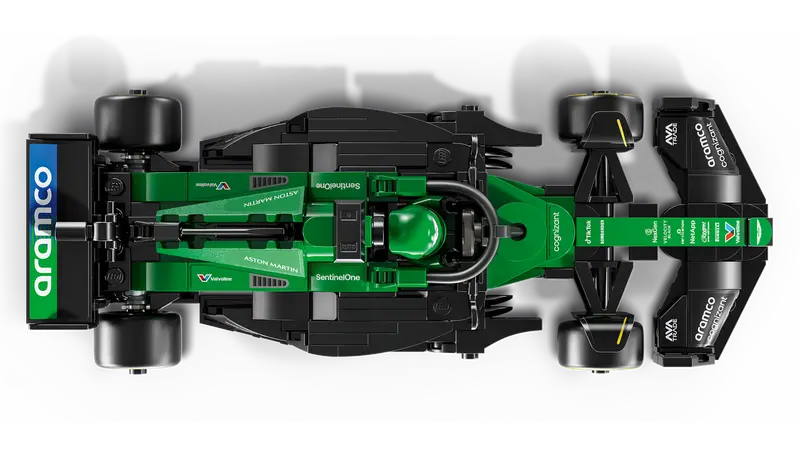 Lego Speed Champions 77245 Dirkalni avtomobil Aston Martin Aramco F1 AMR24