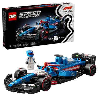 Lego Speed Champions 77246 Dirkalni avtomobil Visa Cash App RB VCARB 01 F1