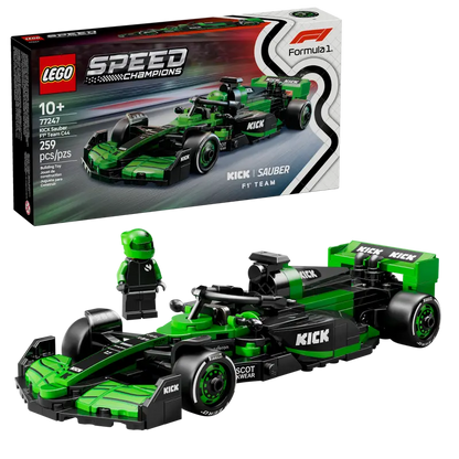 Lego Speed Champions 77247 Dirkalni avtomobil KICK Sauber F1 Team C44