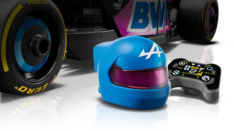 Lego Speed Champions 77248 Dirkalni avtomobil BWT Alpine F1 Team A524