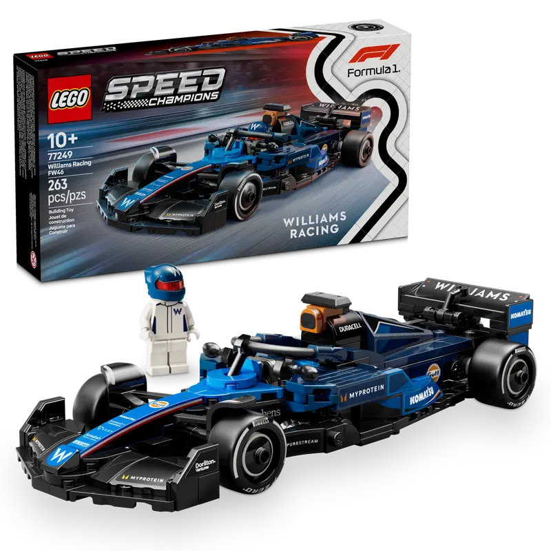 Lego Speed Champions 77249 Dirkalni avtomobil Williams Racing FW46 F1