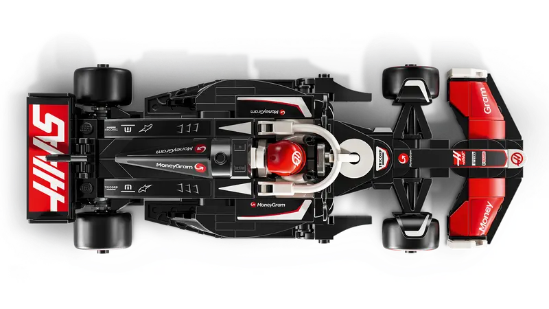 Lego Speed Champions 77250 Dirkalni avtomobil MoneyGram Haas F1 Team VF-24