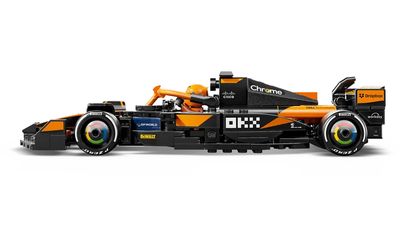 Lego Speed Champions 77251 Dirkalni avtomobil McLaren F1 Team MCL38
