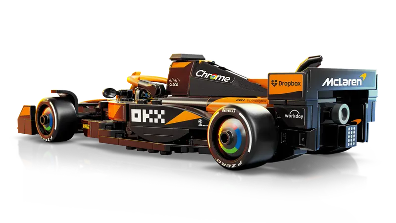 Lego Speed Champions 77251 Dirkalni avtomobil McLaren F1 Team MCL38