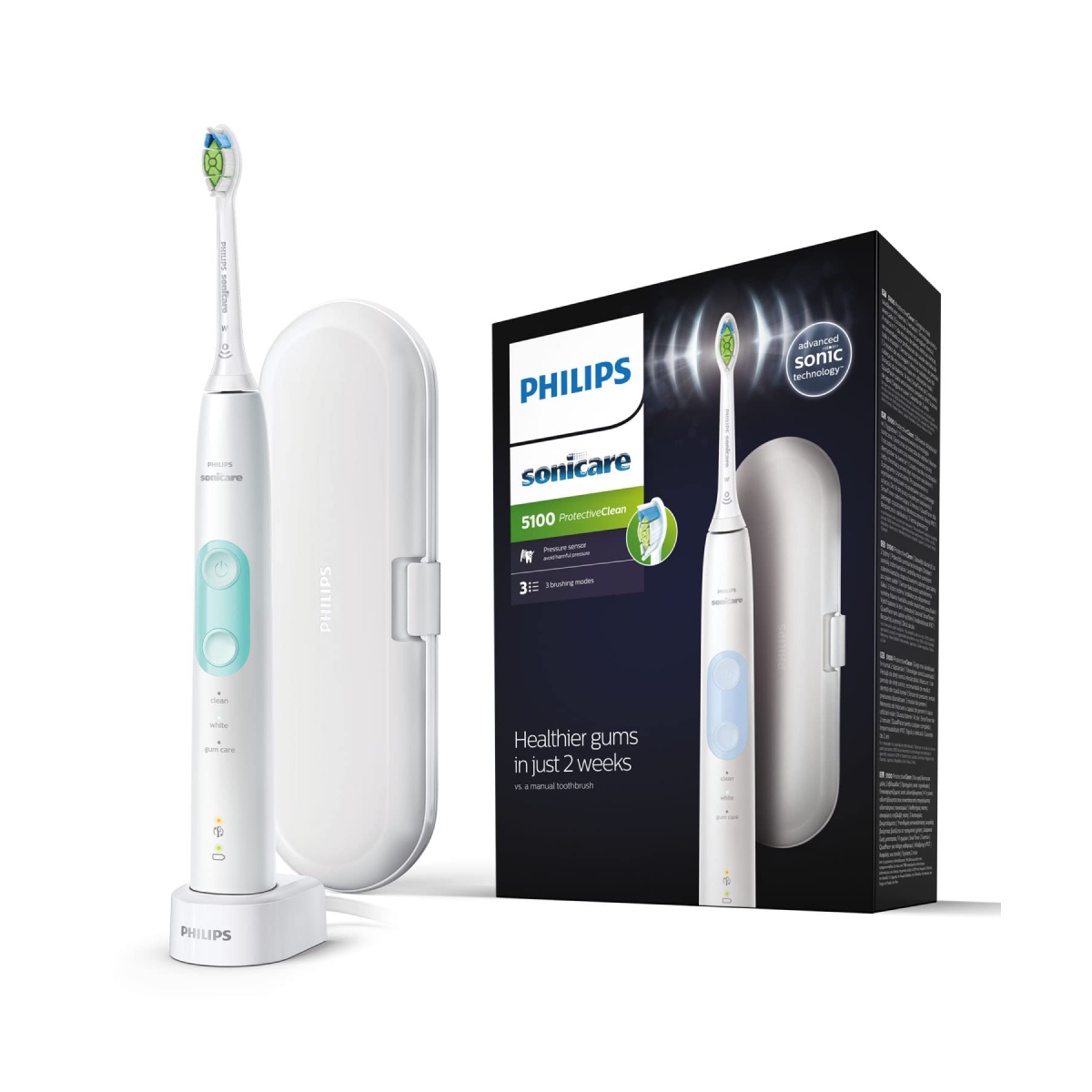 PHILIPS - Sonicare ProtectiveClean 5100 HX6857/28 sonična električna zobna ščetka