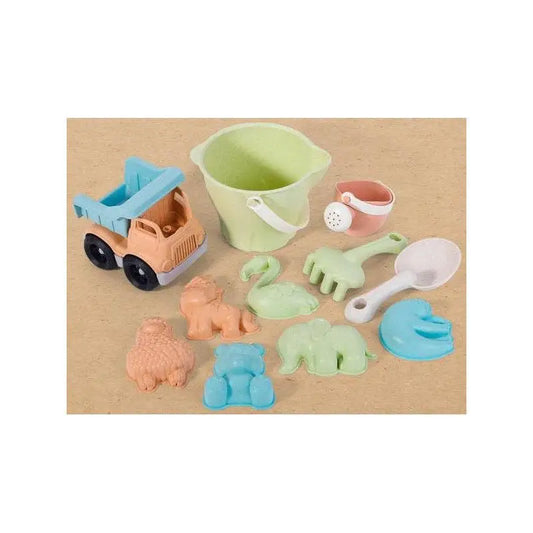 Beach Toys 11-delni otroški komplet bioplastičnih igrač za peskovnik - MiniPark