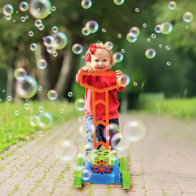 Beach Toys BUBBLE MOW otroška kosilnica za pihanje mehurčkov + 118ml tekočine - MiniPark