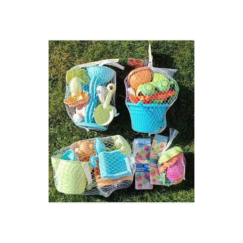 Beach Toys otroški 35-delni komplet bioplastičnih igrač za peskovnik ali na plažo - MiniPark