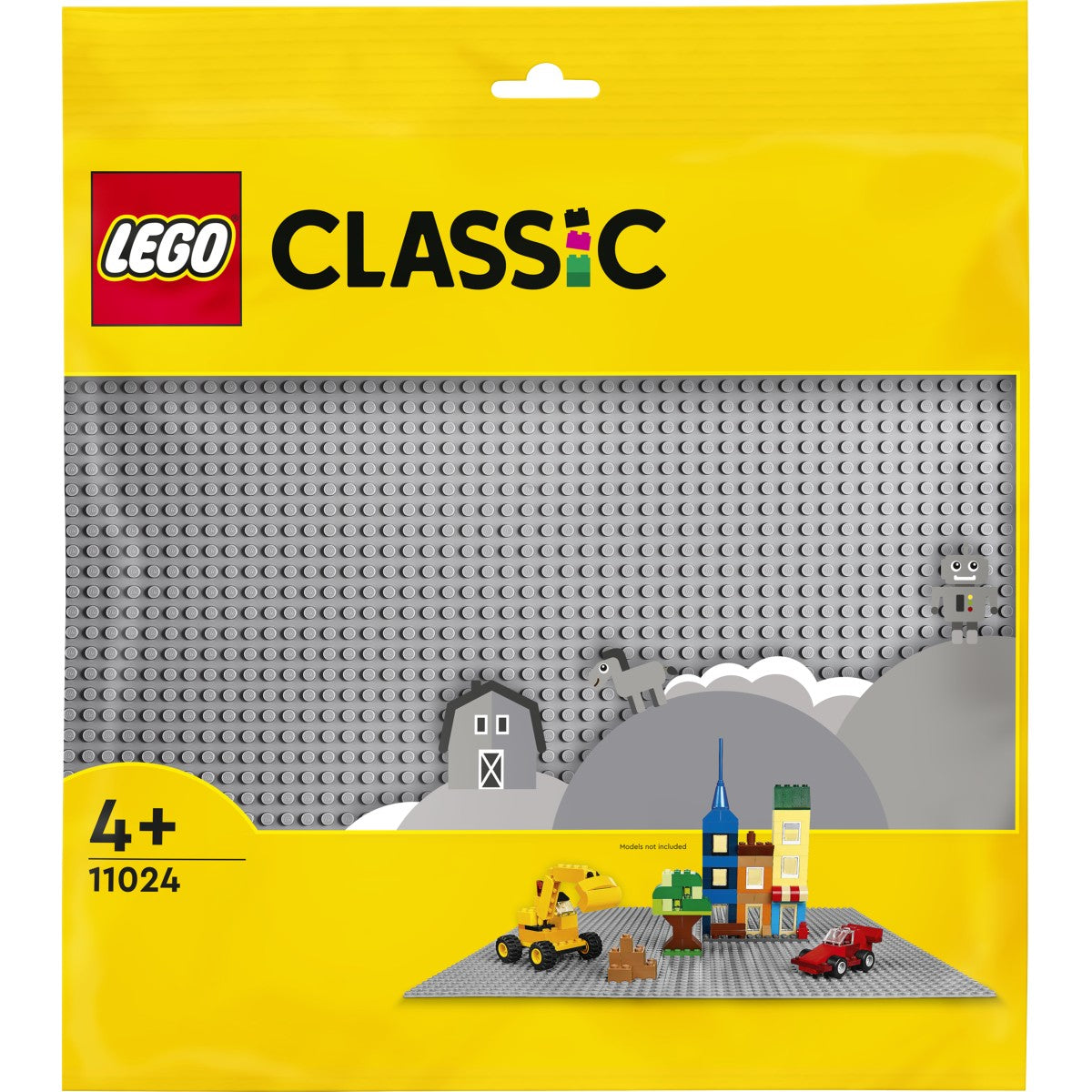 Lego Classic 11024 Siva osnovna plošča