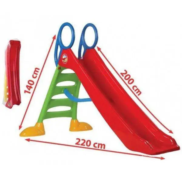 Dohany 2085 otroški tobogan (200cm) rdeč z priklopom za vodo - Tobogani;