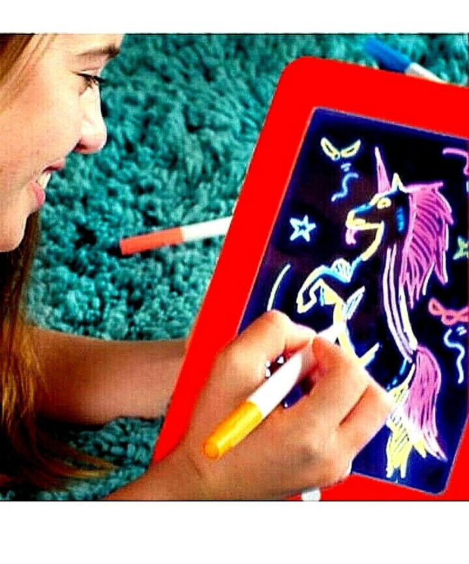 Interaktivna risalna tabla s NEON pisali - RGB učinki - Risalna tabla