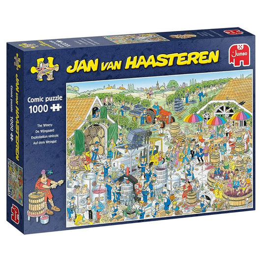 Jan Van Haasteren: Na vinogradu 1000 kosov (19095) - Sestavljanke
